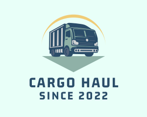 Transportation Delivery Truck logo design