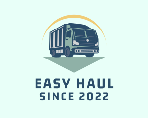 Transportation Delivery Truck logo design