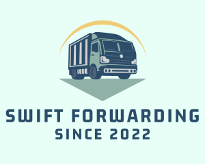 Transportation Delivery Truck logo design