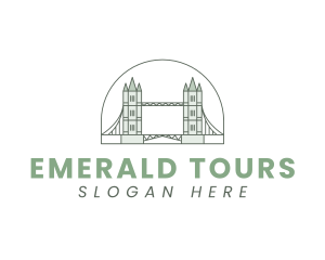 London Tower Bridge logo design