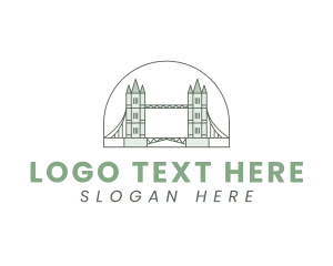 Uk - London Tower Bridge logo design