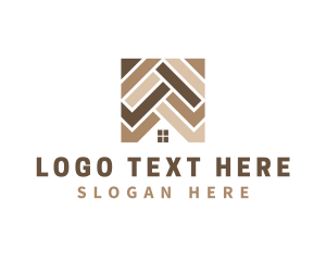 Floorboard - Tile Floor Pattern logo design