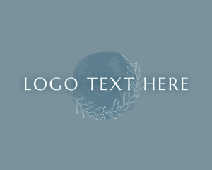 Luxury - Floral Spa Cosmetics logo design