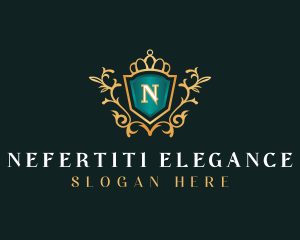 Shield Elegant Royal logo design