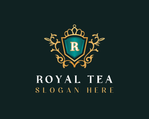 Shield Elegant Royal logo design