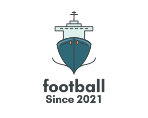 Navy - Blue Ferry Ship logo design