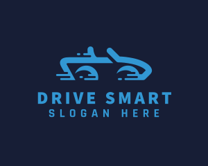 Car Speed Driving logo design