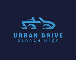 Car Speed Driving logo design