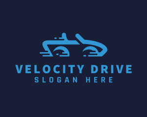 Drive - Car Speed Driving logo design