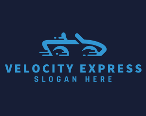 Speed - Car Speed Driving logo design