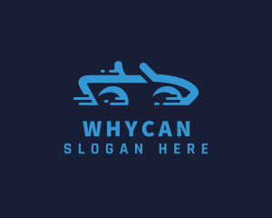 Racecar - Car Speed Driving logo design