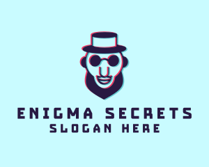 Mysterious - Mysterious Hat Man logo design