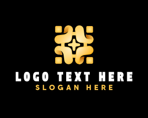 Social - Human Charity Volunteer logo design