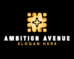 Ambition - Human Charity Volunteer logo design