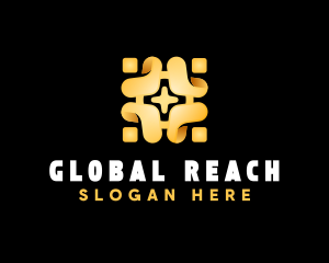 Reach - Human Charity Volunteer logo design