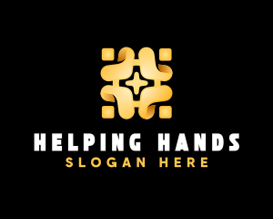 Volunteer - Human Charity Volunteer logo design