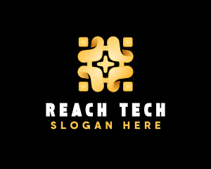 Reach - Human Charity Volunteer logo design