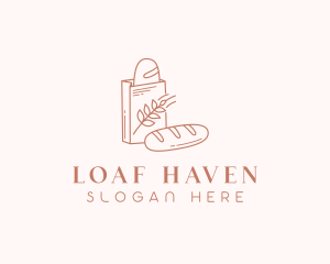 Loaf - Loaf Bread Bakery logo design