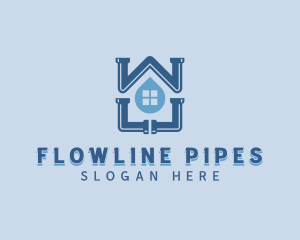 Plumber Pipe Plumbing logo design