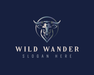 Wild Bull Horn logo design