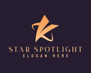 Creative Swoosh Star logo design