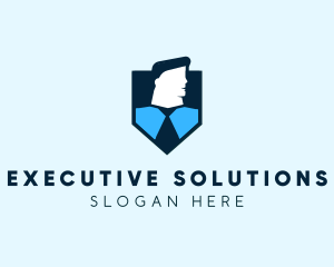 Professional Employee Shield logo design