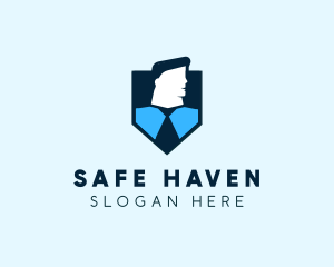 Professional Employee Shield logo design