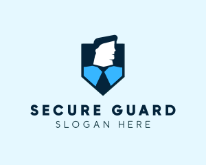 Human Resource - Professional Employee Shield logo design