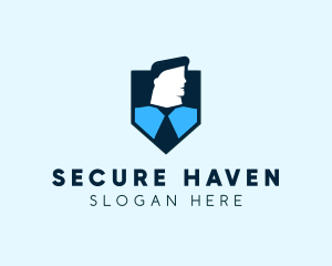 Protected - Professional Employee Shield logo design