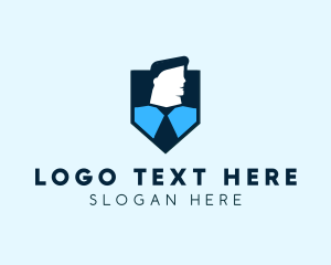 Hire - Professional Employee Shield logo design