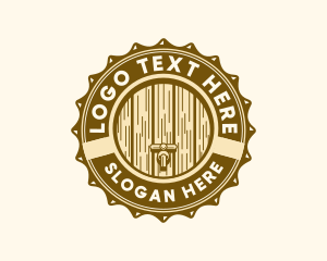 Tavern Beer Barrel Logo