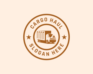 Logistics Cargo Truck  logo design