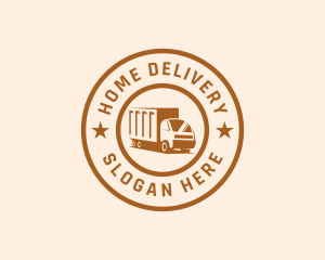 Logistics Cargo Truck  logo design