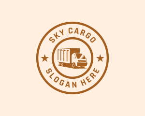 Logistics Cargo Truck  logo design