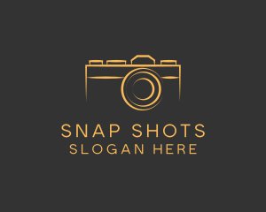 Photo - Photo Camera Lens logo design