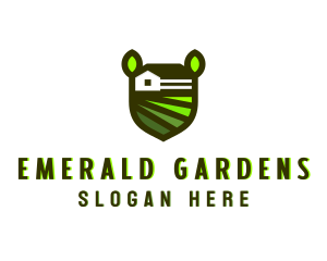 Homestead Landscaping Yard logo design