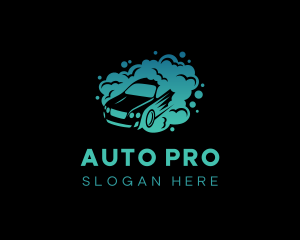 Auto Wash Car Care logo design