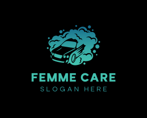 Auto Wash Car Care logo design