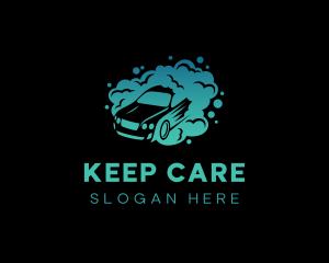 Auto Wash Car Care logo design