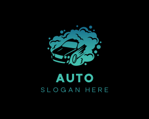 Auto Wash Car Care logo design