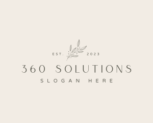 Elegant Flower Business logo design