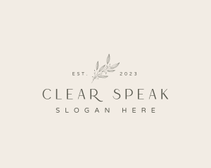 Elegant Flower Business logo design