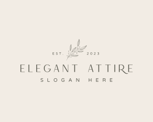 Elegant Flower Business logo design