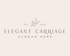 Elegant Flower Business logo design