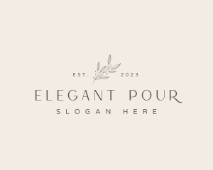 Elegant Flower Business logo design