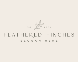 Elegant Flower Business logo design