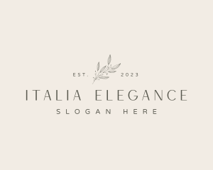 Elegant Flower Business logo design