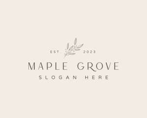 Elegant Flower Business logo design