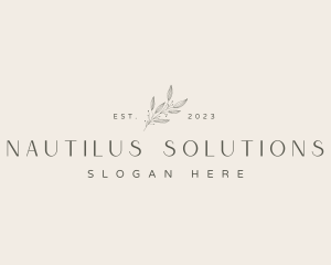 Elegant Flower Business logo design