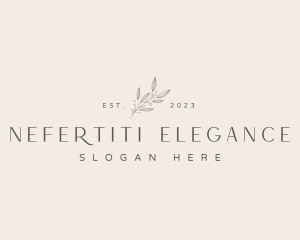 Elegant Flower Business logo design